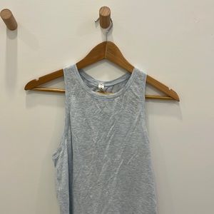 Lululemon split back/tie back tank size 6
